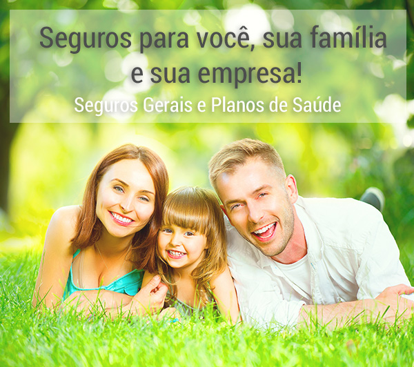 Happy family with two kids